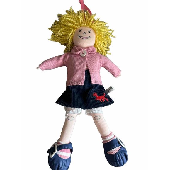 Emily Elizabeth Plush Doll 15" Scholastic Yarn Hair Clifford Big Red Dog Toy - Picture 3 of 6